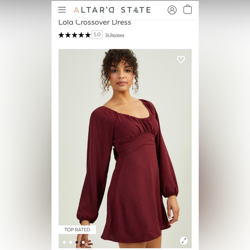 Altar’d State Lola Crossover Dress